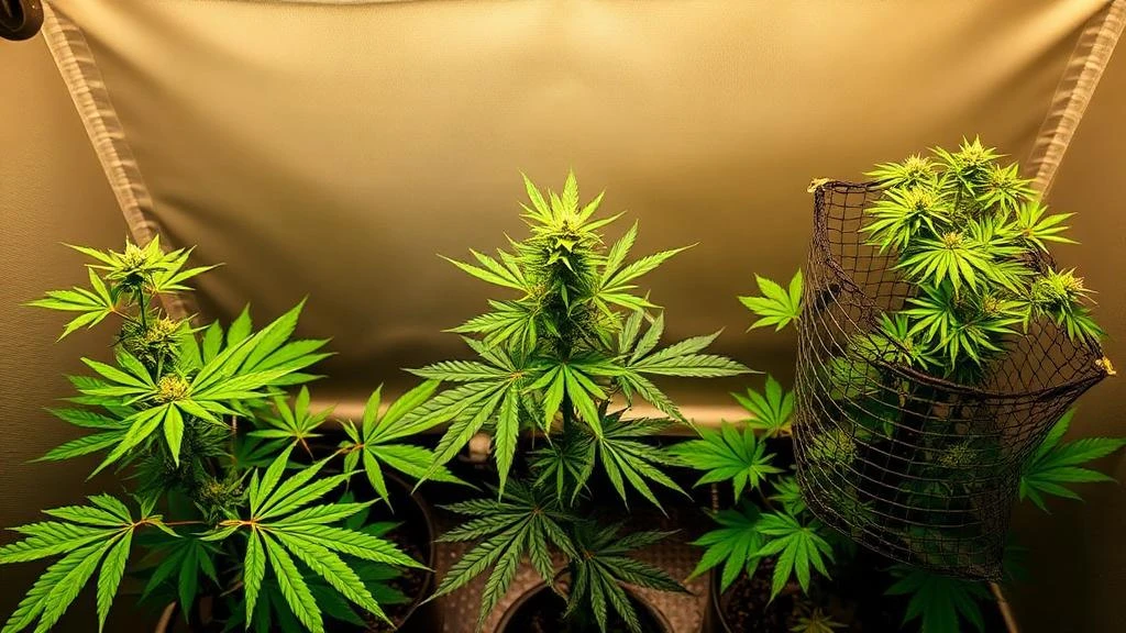 Scrog Training Method Cannabis Training Techniques Compared: LST, Topping, FIMming, SCROG ...